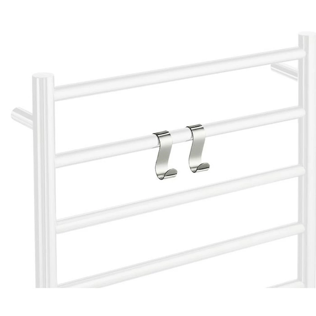 DRY håndklekrok 2 stk, forkrommet rustfritt stål DRY håndklekrok 2 stk, forkrommet rustfritt stål